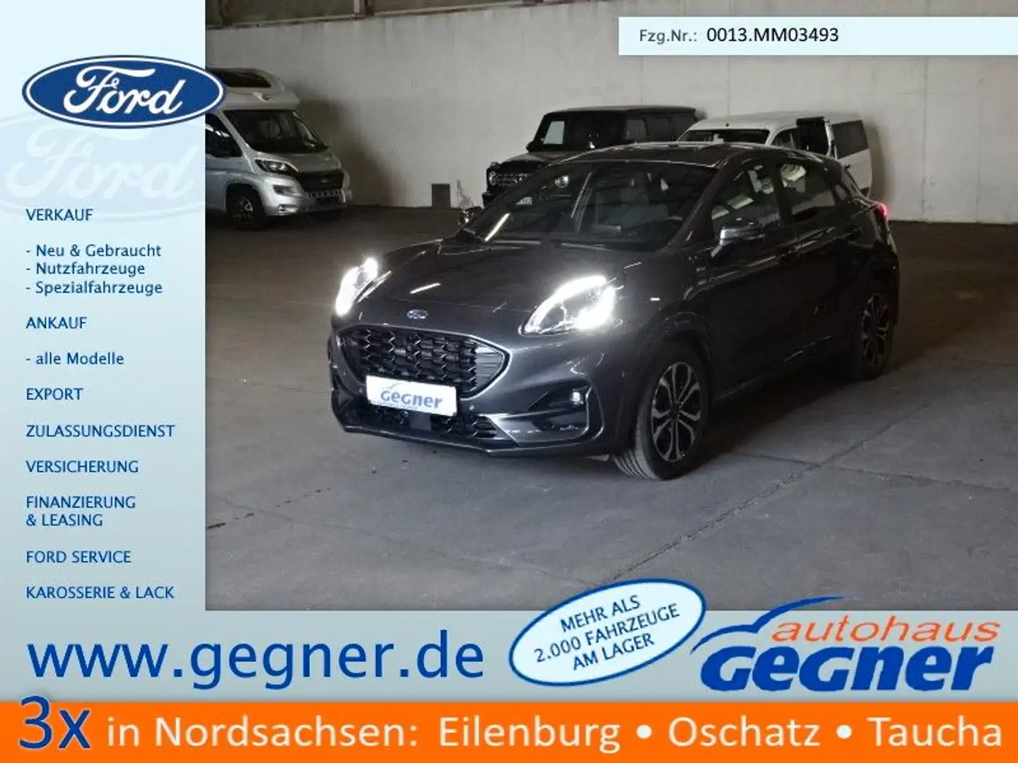 Ford Puma Hybrid ST-Line iACC Kamera Grau - 1