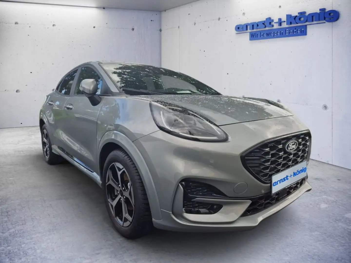 Ford Puma 1.0 EcoBoost Hybrid Aut. ST-LINE Silber - 2
