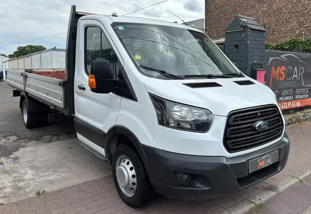 Ford Transit Plateau 5,20 m I 130 cv I 1er propriétaire I 125.500 km I Entretien/CT/Garantie