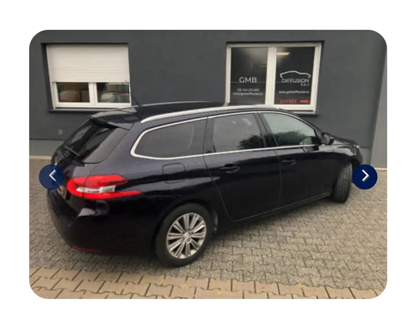 Peugeot 308 SW 1.6 E-HDI PACK ALLURE Noir - 2