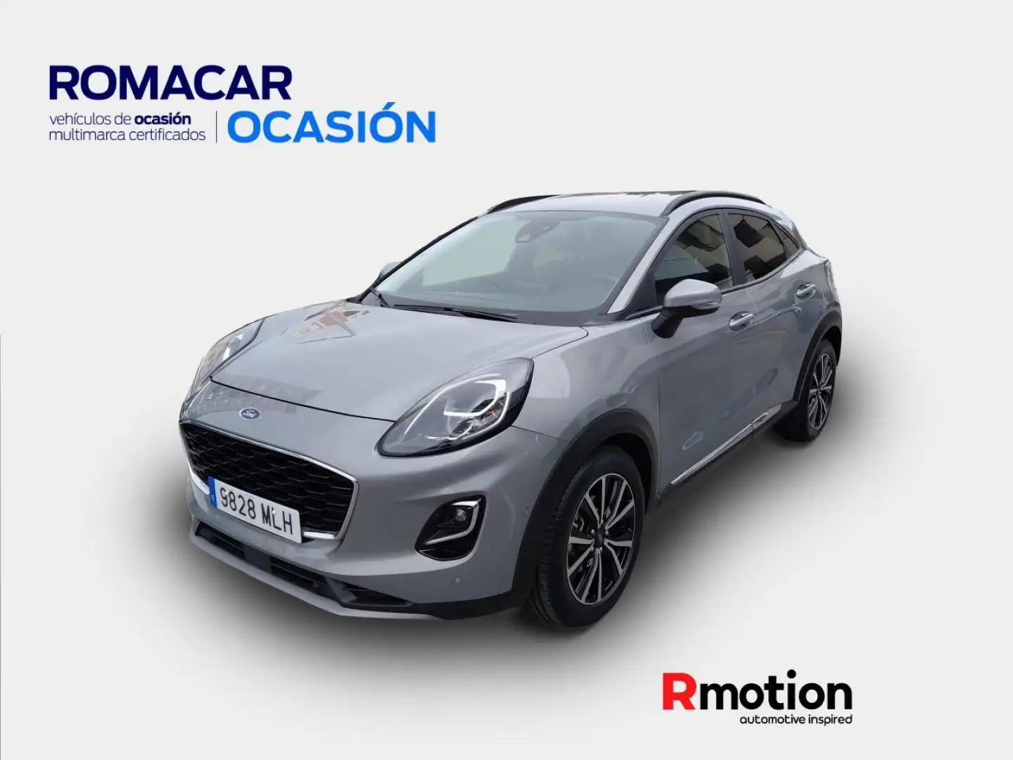 Ford Puma 1.0 EcoBoost MHEV Titanium Aut. 125 Plateado - 1