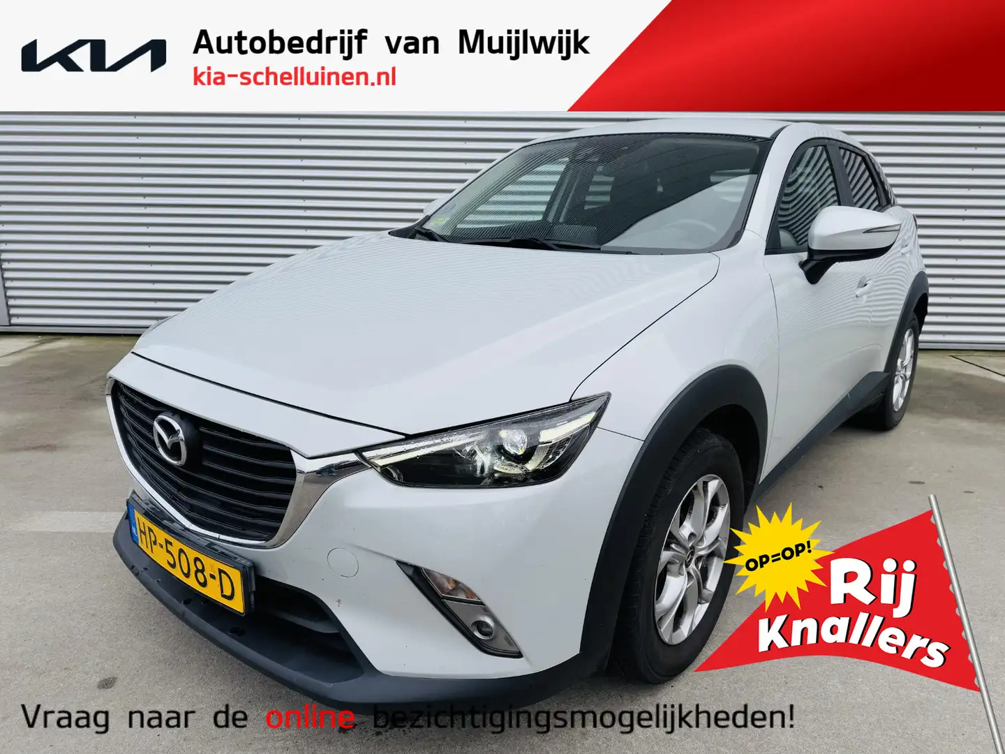 Mazda CX-3 2.0 SkyActiv-G 120 TS+ Trekhaak | All season bande Blanc - 1