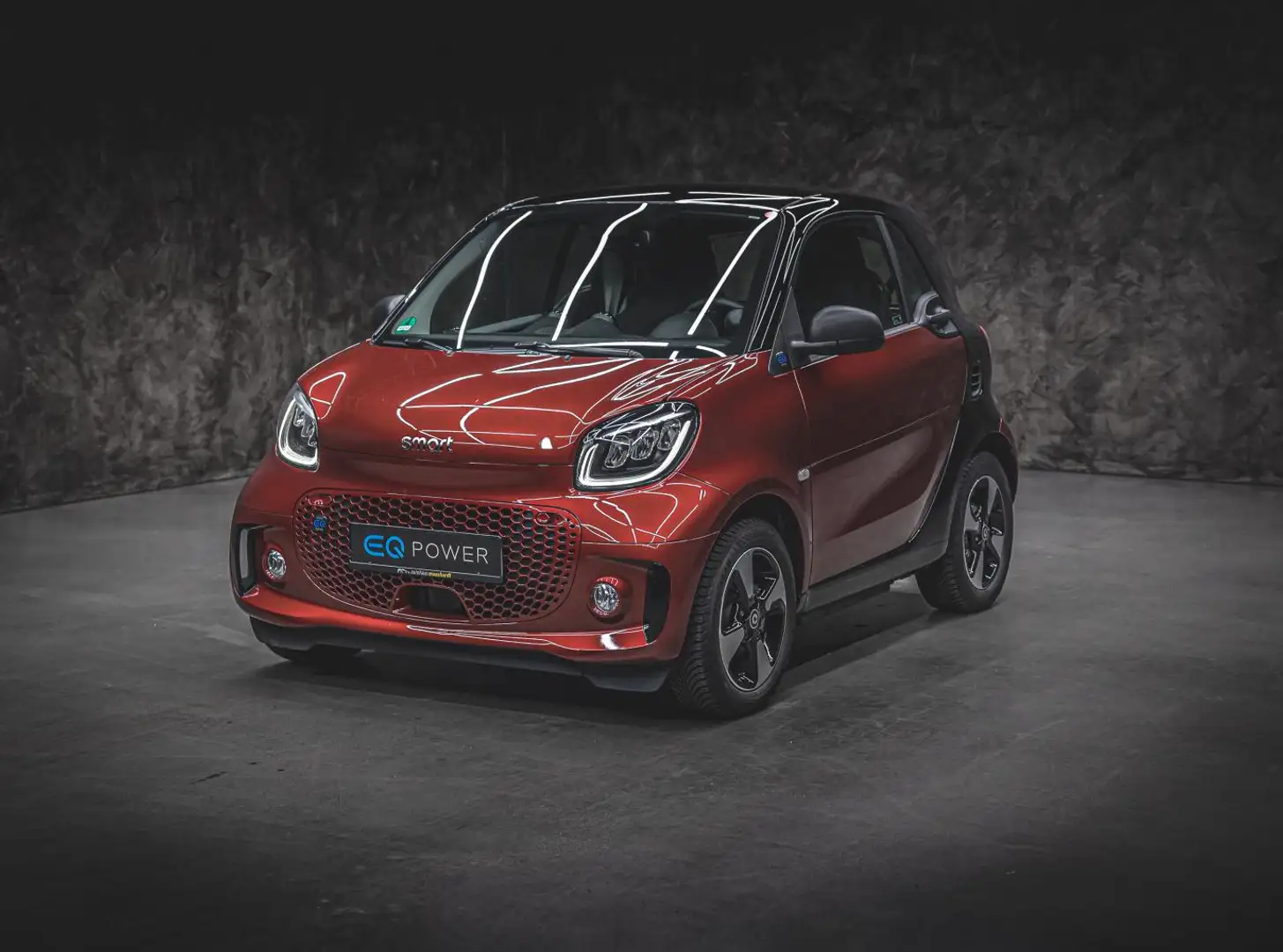 smart forTwo EQ coupe passion EXCLUSIVE:NUR EINFAHR-KM Rouge - 1