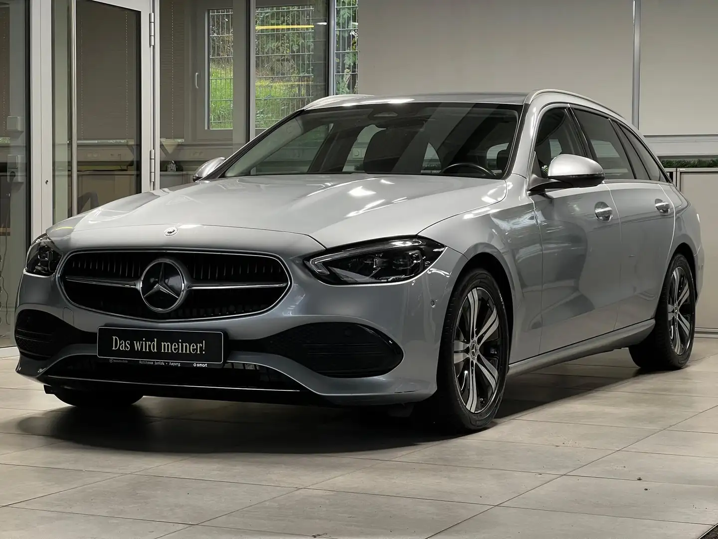 Mercedes-Benz C 220 d T Avantgarde LED NAVI PDC&KAM+KLIMA+SHZ++ Silber - 1