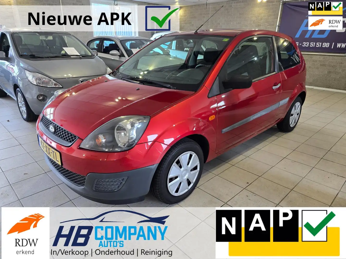 Ford Fiesta 1.3-8V Cool & Sound | Airco | Nieuwe APK | NAP Naranja - 1