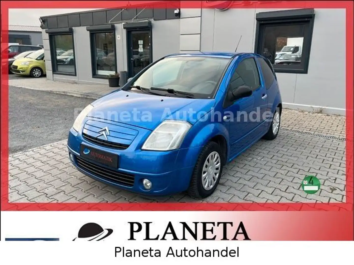 Citroen C2 Confort*AUTOMATIK*KLIMA*GANZJAHRESREIFEN* Blau - 1
