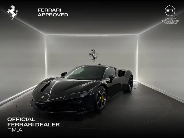 Ferrari SF90 Stradale Nero Daytona / Ferrari Approved Warranty