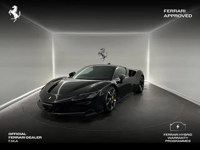 Ferrari SF90 Stradale Nero Daytona / Ferrari Approved Warranty