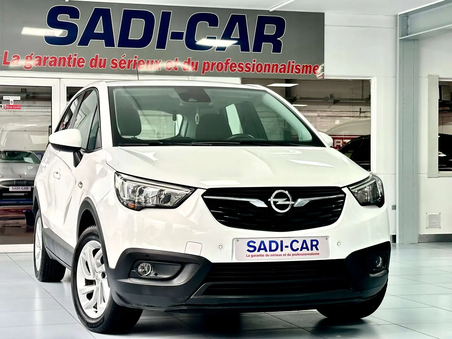 Opel Crossland X 1.2 Turbo 110cv ECOTEC Blanc - 1