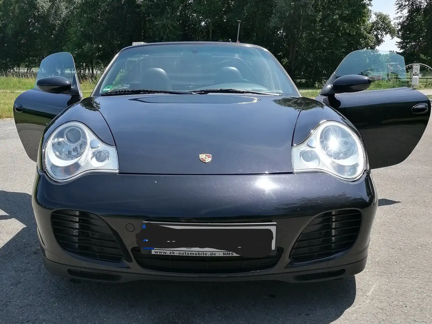 Porsche 996 911 Cabrio 911 Carrera 4S Cabrio Schwarz - 2
