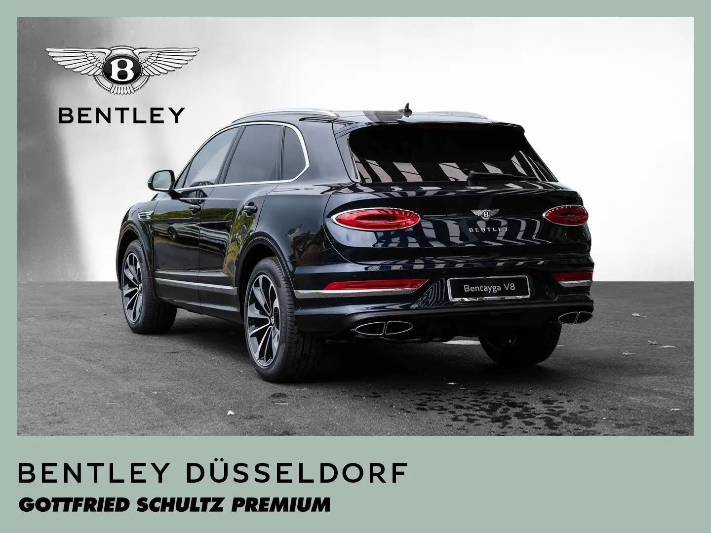 Bentley Bentayga V8 // BENTLEY DÜSSELDORF Bleu - 2