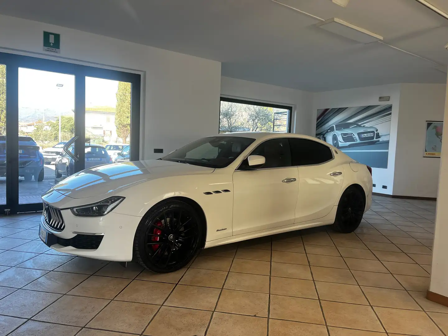 Maserati Ghibli 3.0 V6 S Q4 Granlusso 430cv Restyling Bianco - 1
