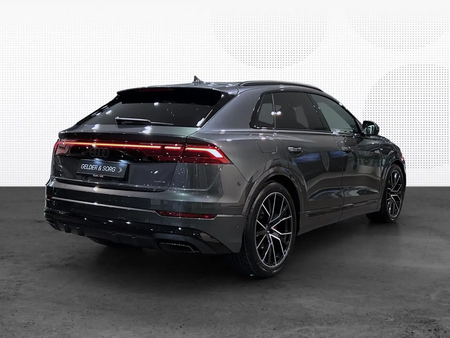 Audi Q8 50 TDI qu. S line Rot*AHK*StHzg*Allradl*Carbo Grigio - 2