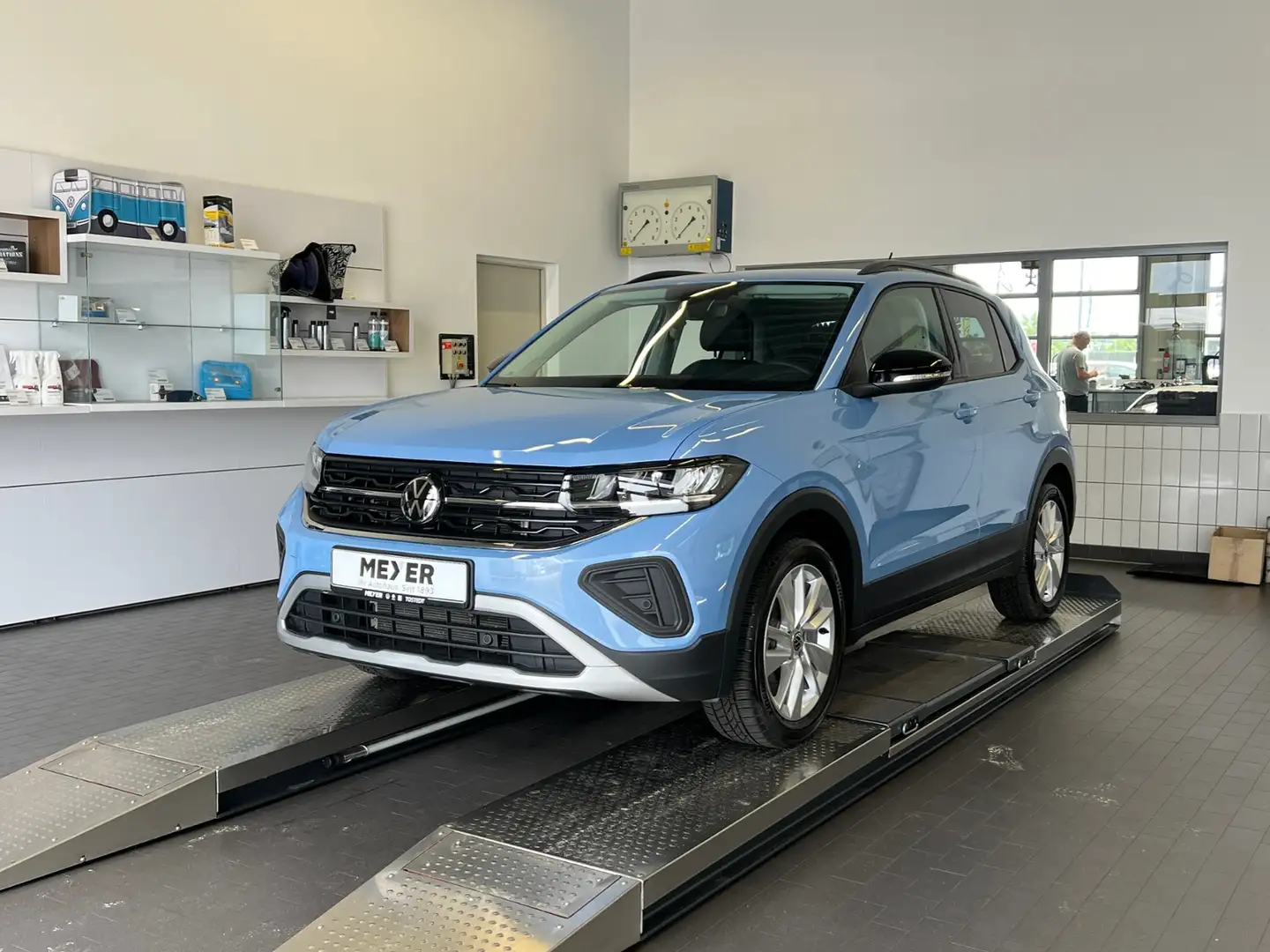 Volkswagen T-Cross GOAL 1.0 TSI DSG *AHK, LED, App-Connect, 17'-LM* Bleu - 2