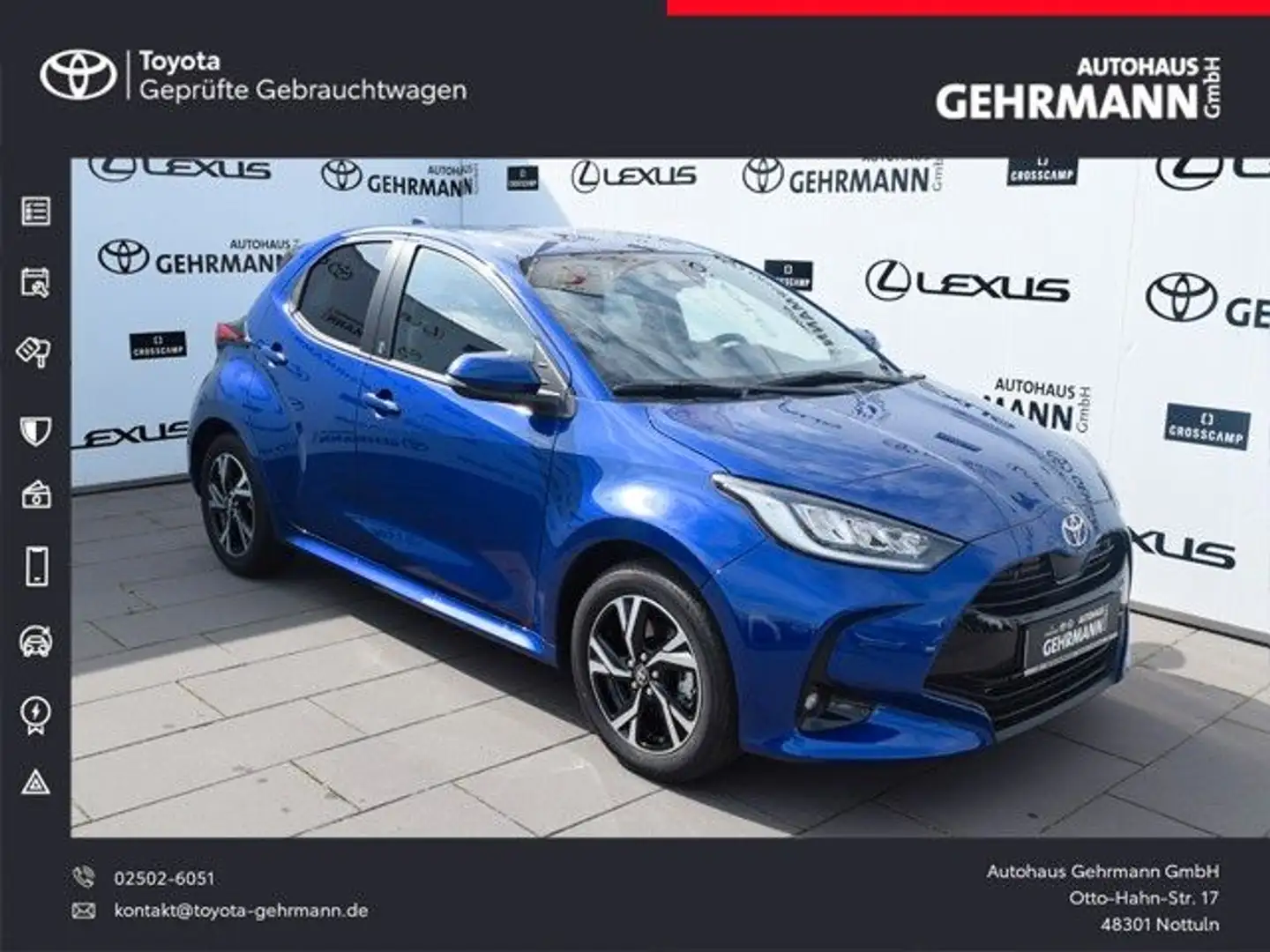 Toyota Yaris Hybrid Team D*Safety-Comfortpaket* Blau - 1