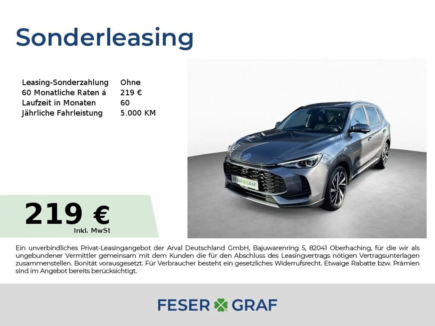 MG ZS Hybrid+ Luxury *Preis nur mit Finanzierung* Gris - 1