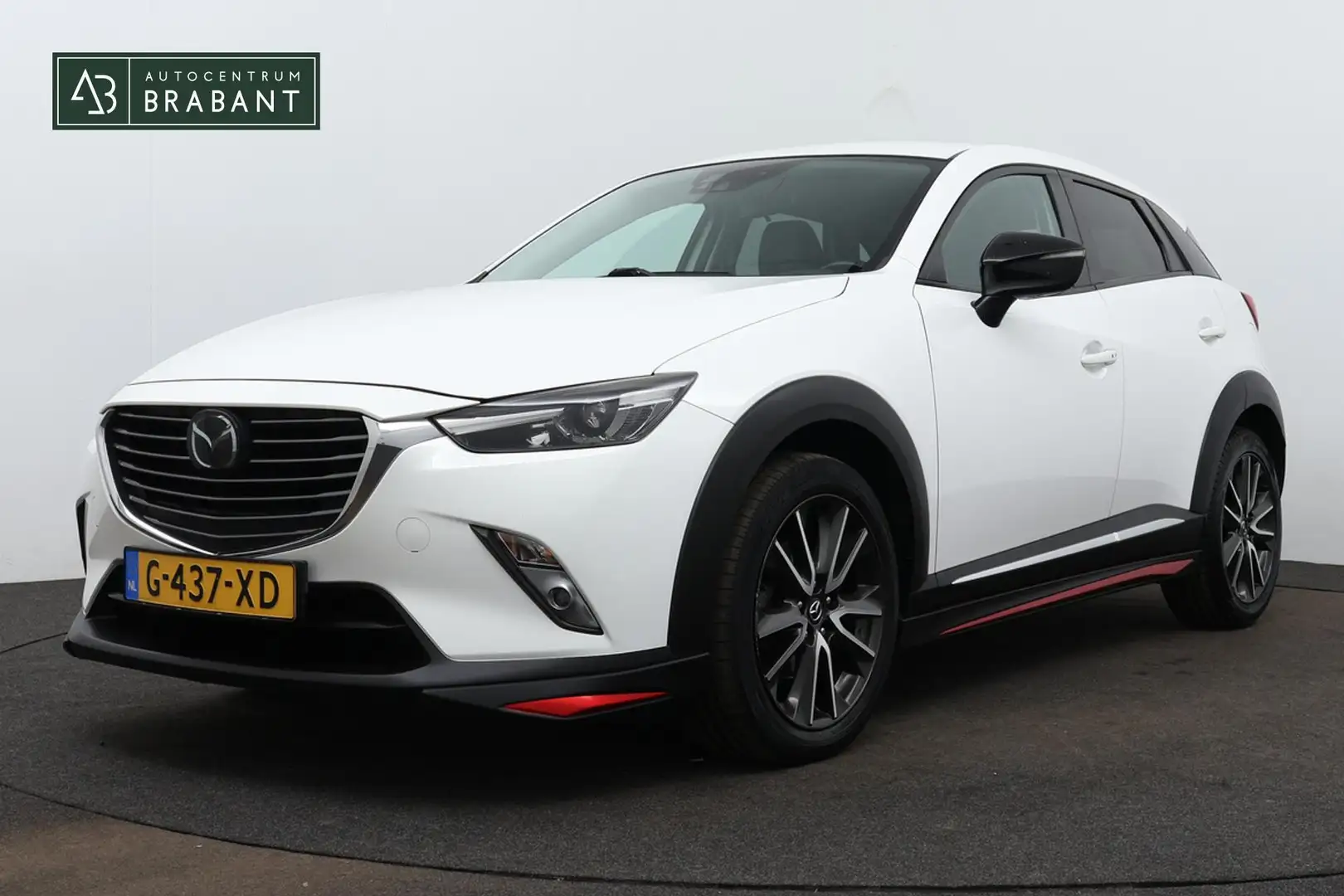 Mazda CX-3 1.5 SkyActiv-D 105 GT-M (Goed OnderH, Navi, Camera Blanco - 1