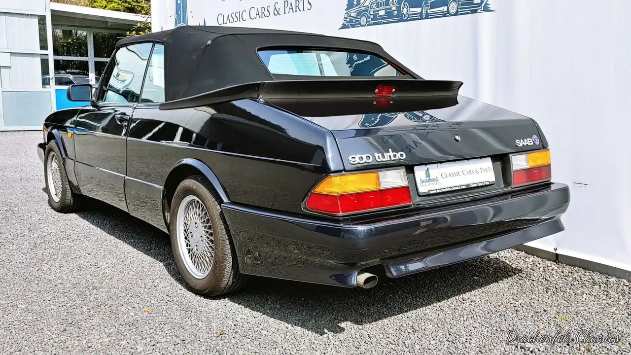 Saab 900 Turbo 16V, Schalter, Klima, H-Kennzeichen, foto 8