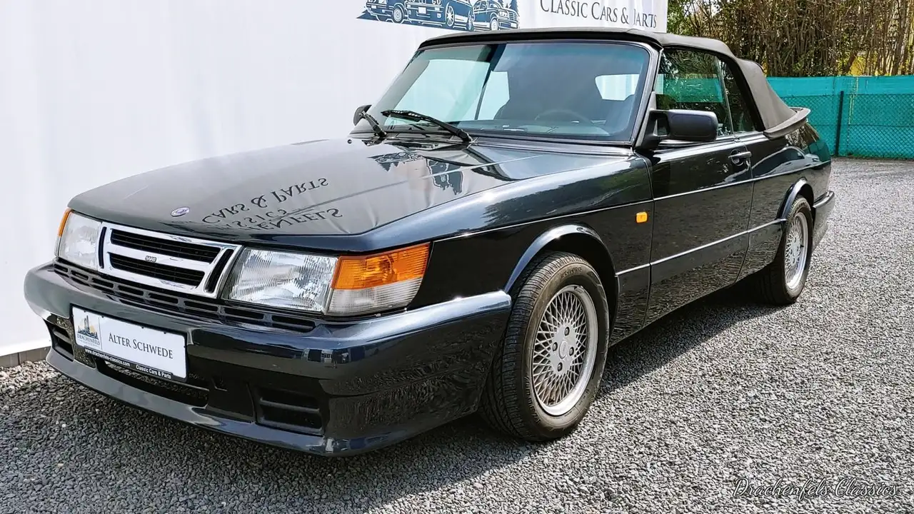 Saab 900 Turbo 16V, Schalter, Klima, H-Kennzeichen, foto 5