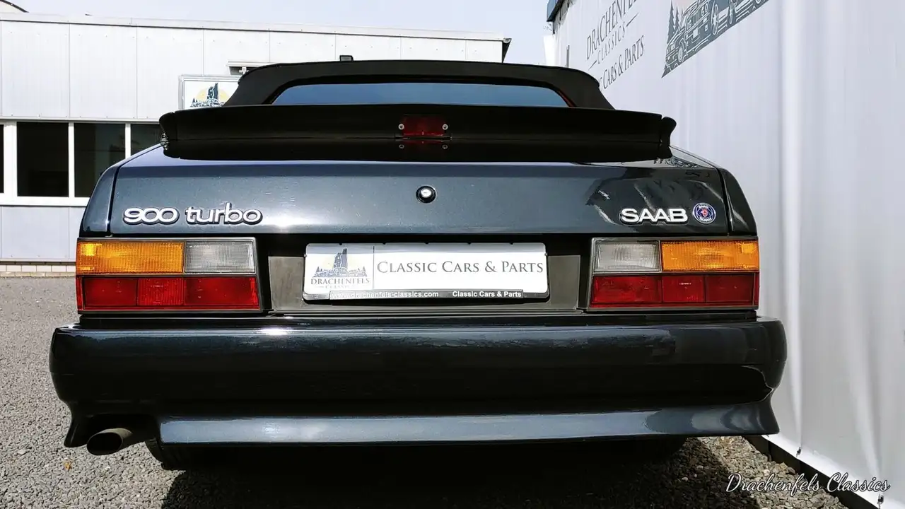 Saab 900 Turbo 16V, Schalter, Klima, H-Kennzeichen, foto 9