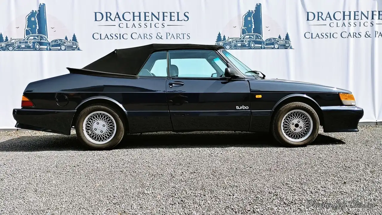 Saab 900 Turbo 16V, Schalter, Klima, H-Kennzeichen, foto 2