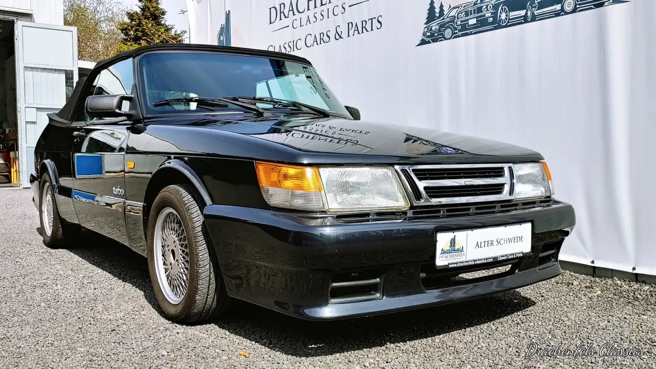 Saab 900 Turbo 16V, Schalter, Klima, H-Kennzeichen, foto 3