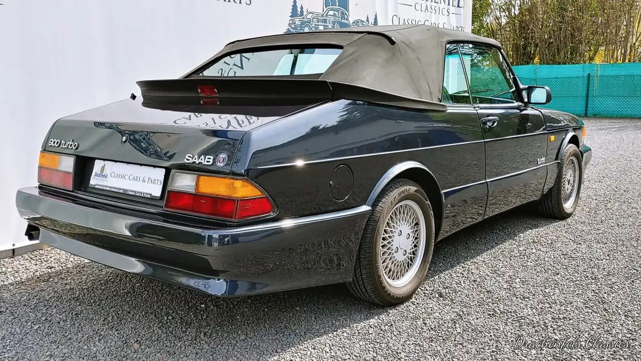 Saab 900 Turbo 16V, Schalter, Klima, H-Kennzeichen, foto 10