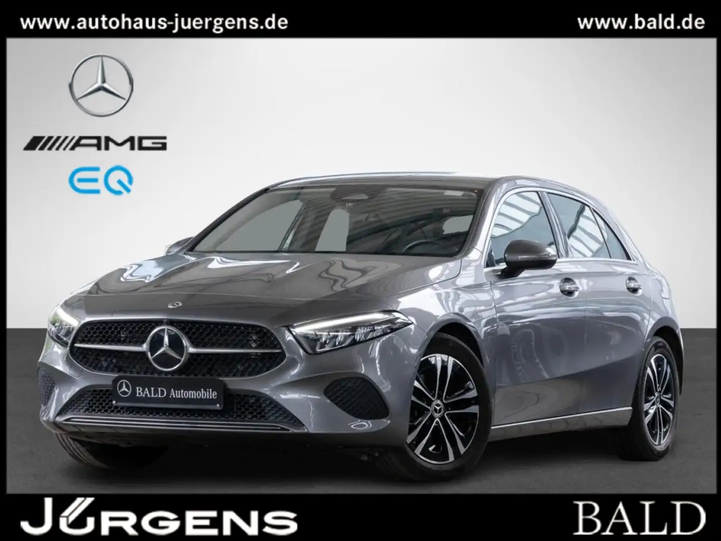 Mercedes-Benz A 200 Progressive-Advanced/LED/AHK/Cam/Temp/17" Grijs - 2