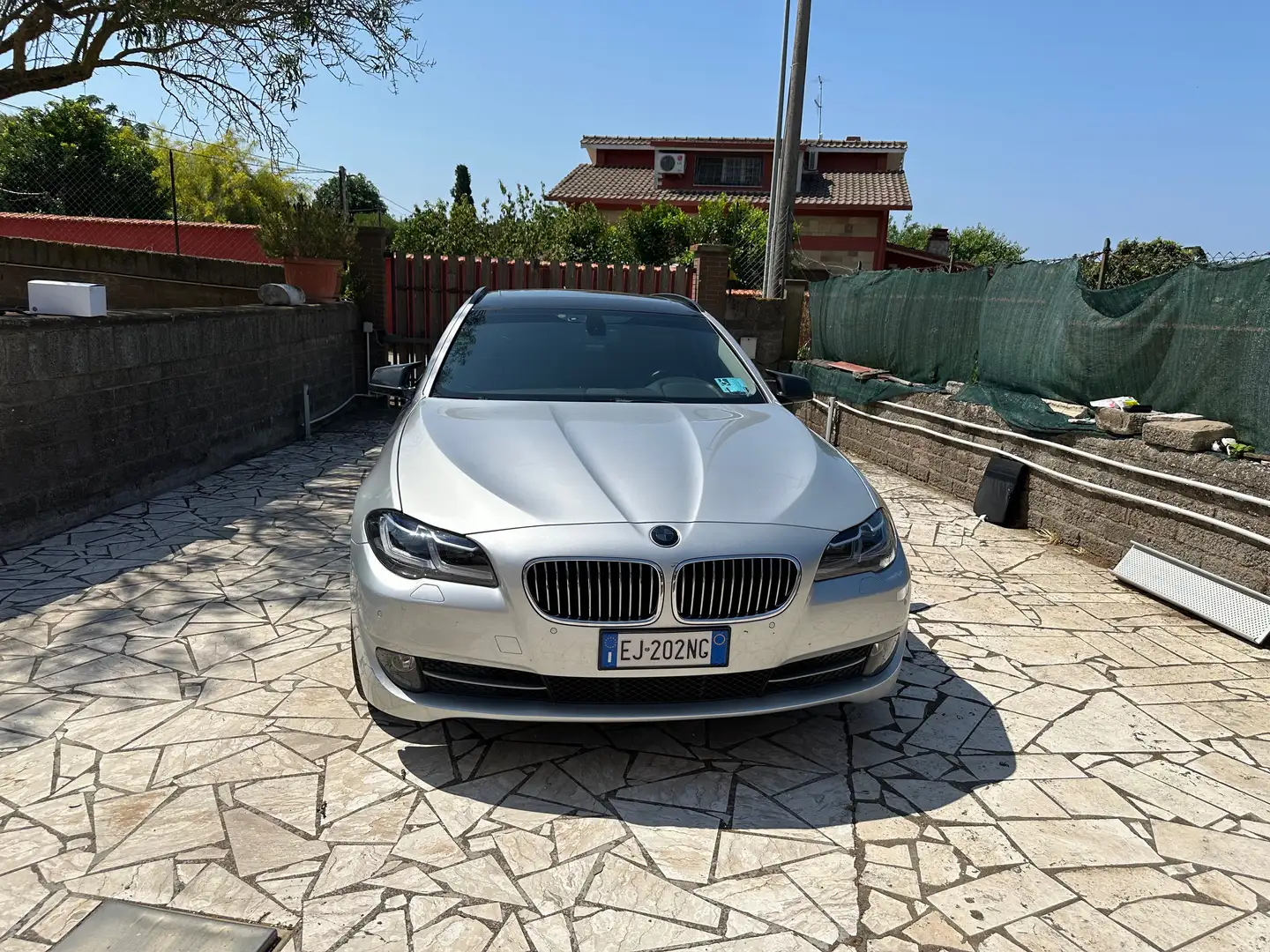 BMW 530 Serie 5 F11 Touring 530d Touring Msport Argent - 2