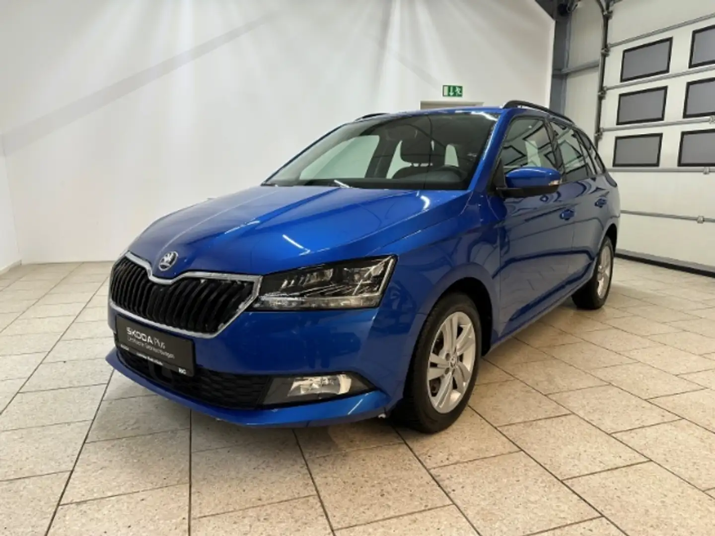Skoda Fabia Combi 1.0 TSI Style Freisprech PDC Klimaautom Blau - 2