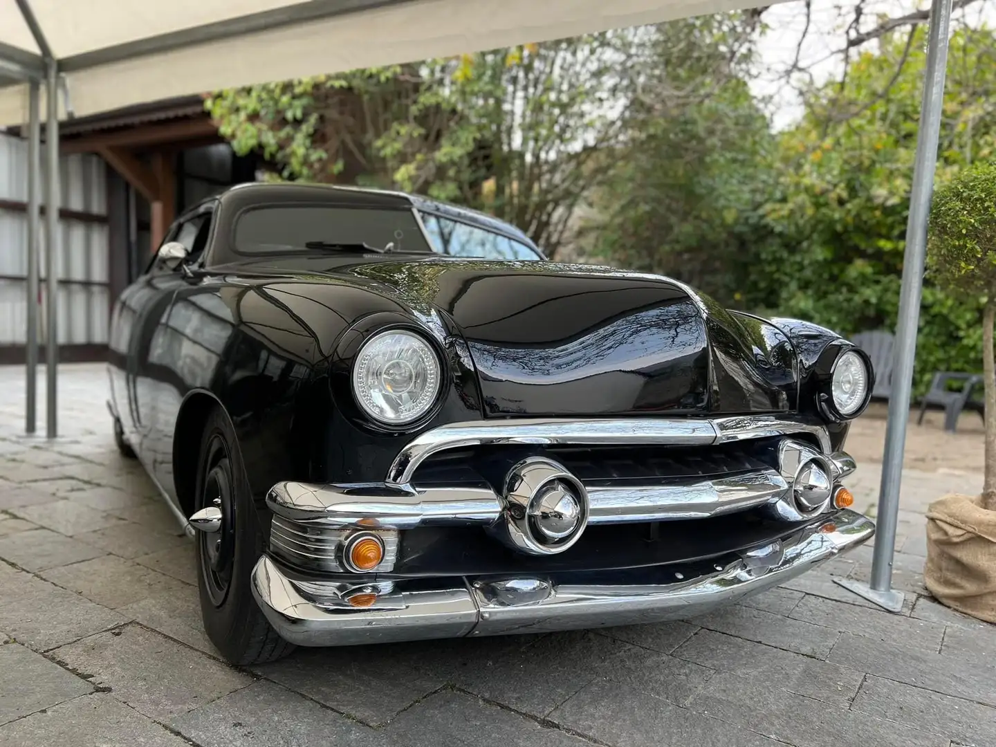 Ford Mercury Shoebox custom 1951 Siyah - 2