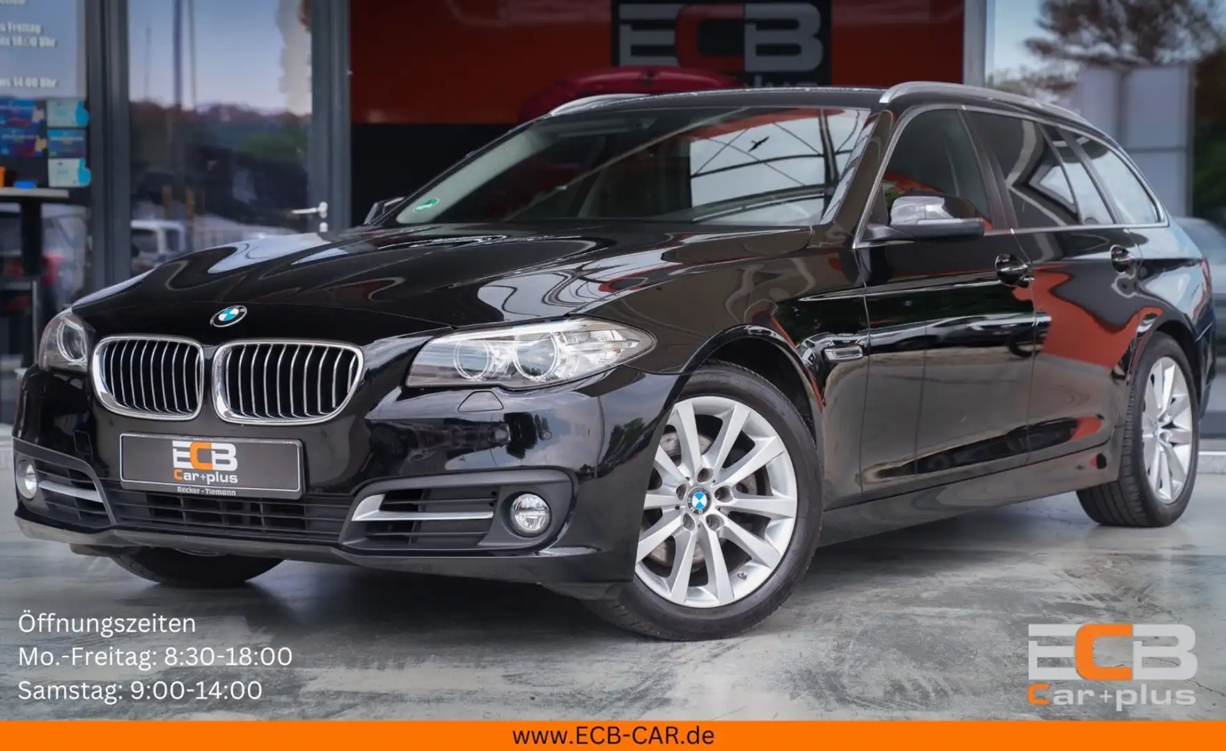BMW 520 d Touring *Klimaaut/SHZ/Navi* Чорний - 1