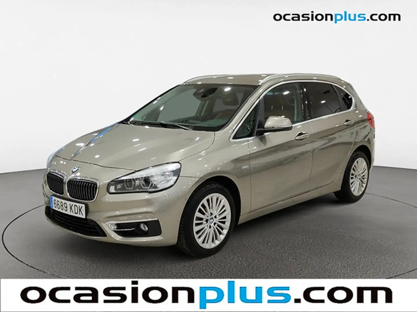 BMW 218 218dA Active Tourer Argent - 1
