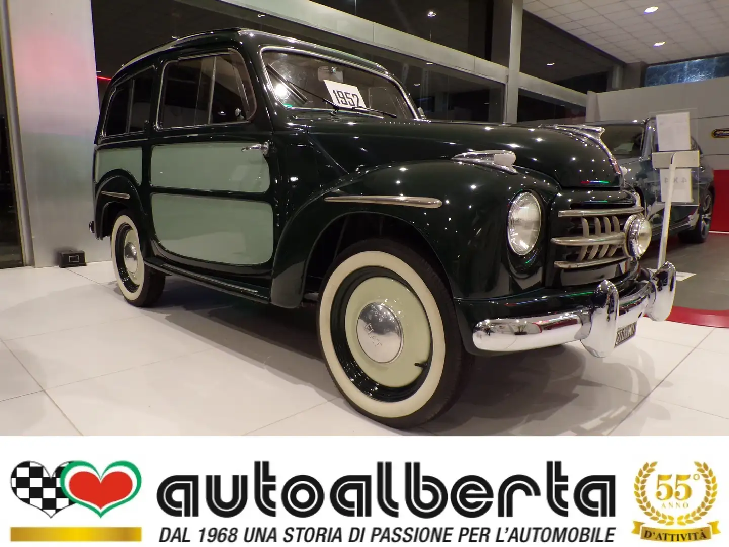 Fiat 500 C Belvedere Зелений - 2