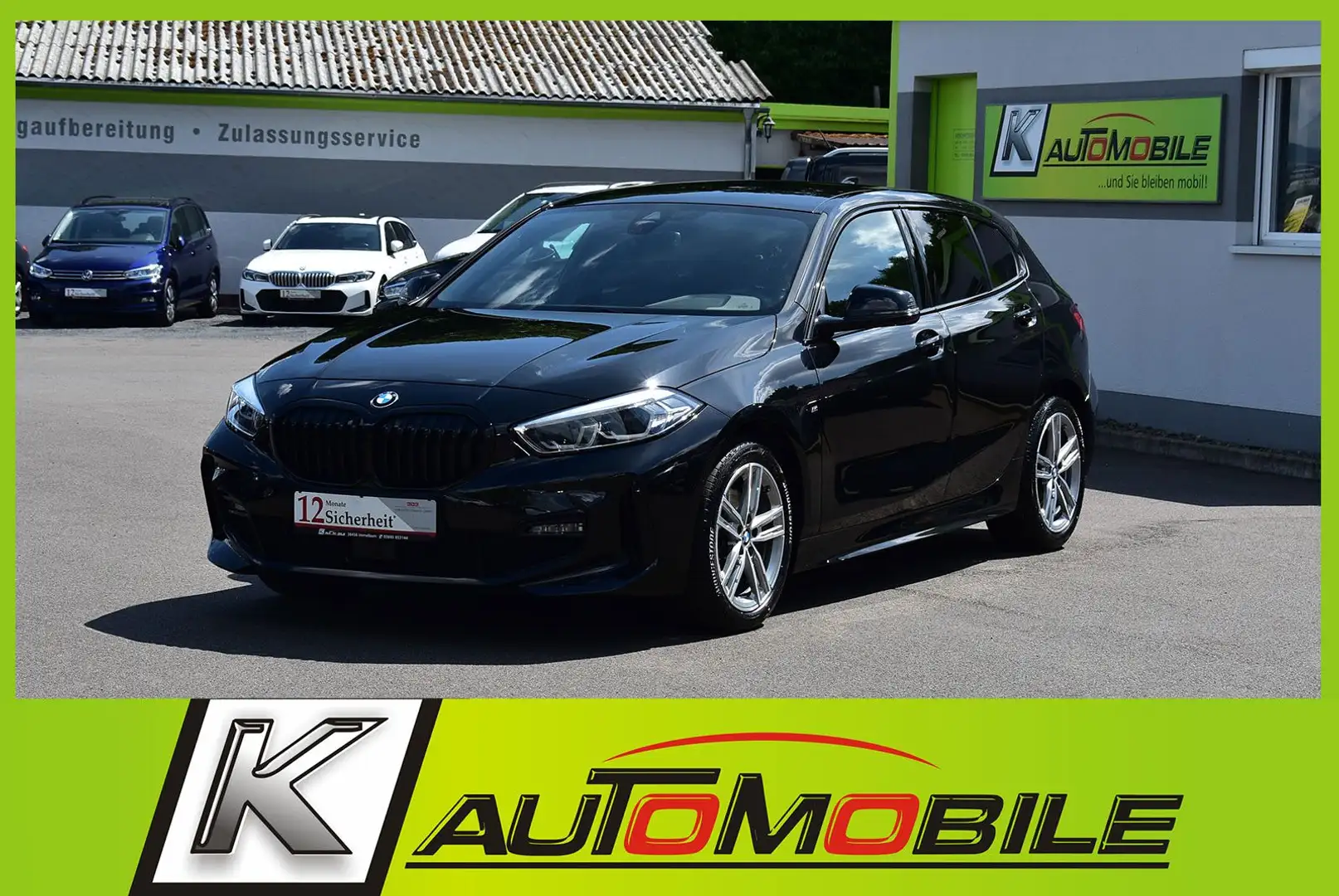 BMW 118 i M Sport Lenkradheizung+Rückfahrkamera+ACC Noir - 1