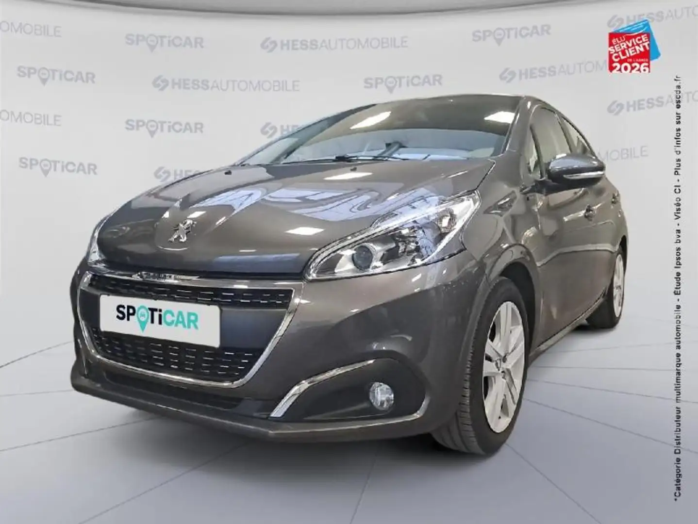 Peugeot 208 1.2 PURETECH 82CH E6.C SIGNATURE 5P Gris - 1