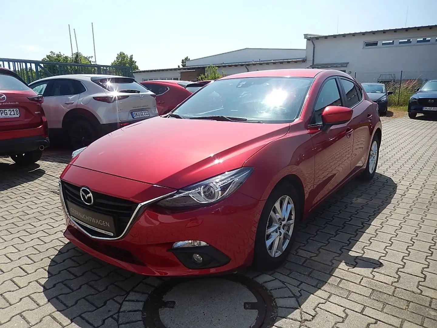 Mazda 3 S SKYACTIV-G 120 6GS AL-CENTER TOU-P LIC-P NAV Rot - 1