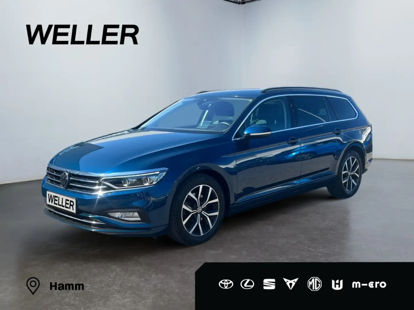 Volkswagen Passat Variant 2.0 TSI DSG Business *Matrix*HUD* Blau - 1