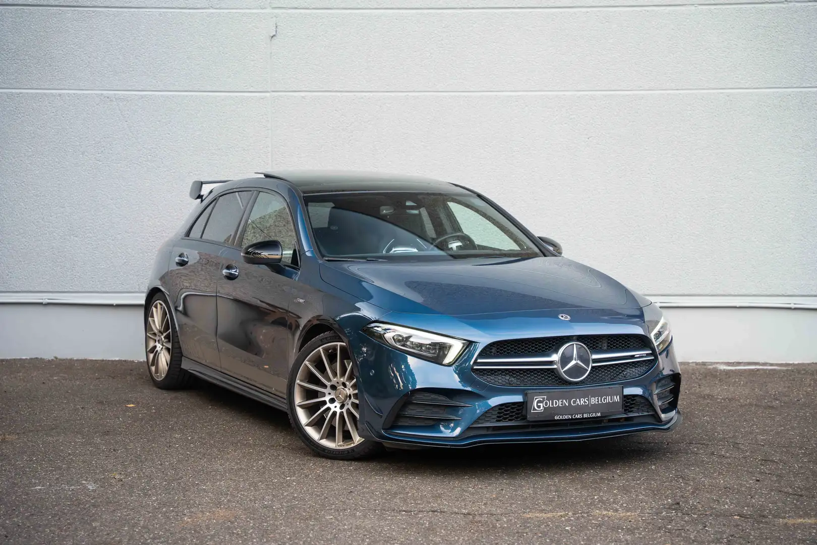Mercedes-Benz A 35 AMG 4M "Edition 1" LED/PANO/BURMERSTER/KUIPZ/AMBIENT Bleu - 2