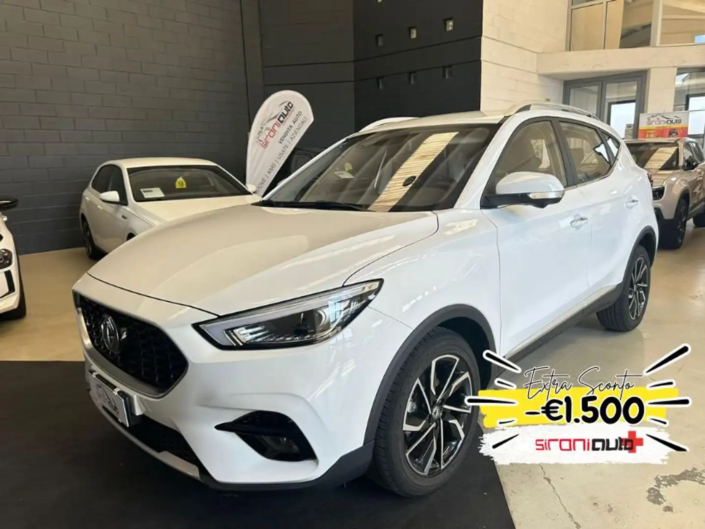MG ZS ZS 1.5 VTi-tech Luxury  - PROMO SIRONIAUTO+ Blanc - 1