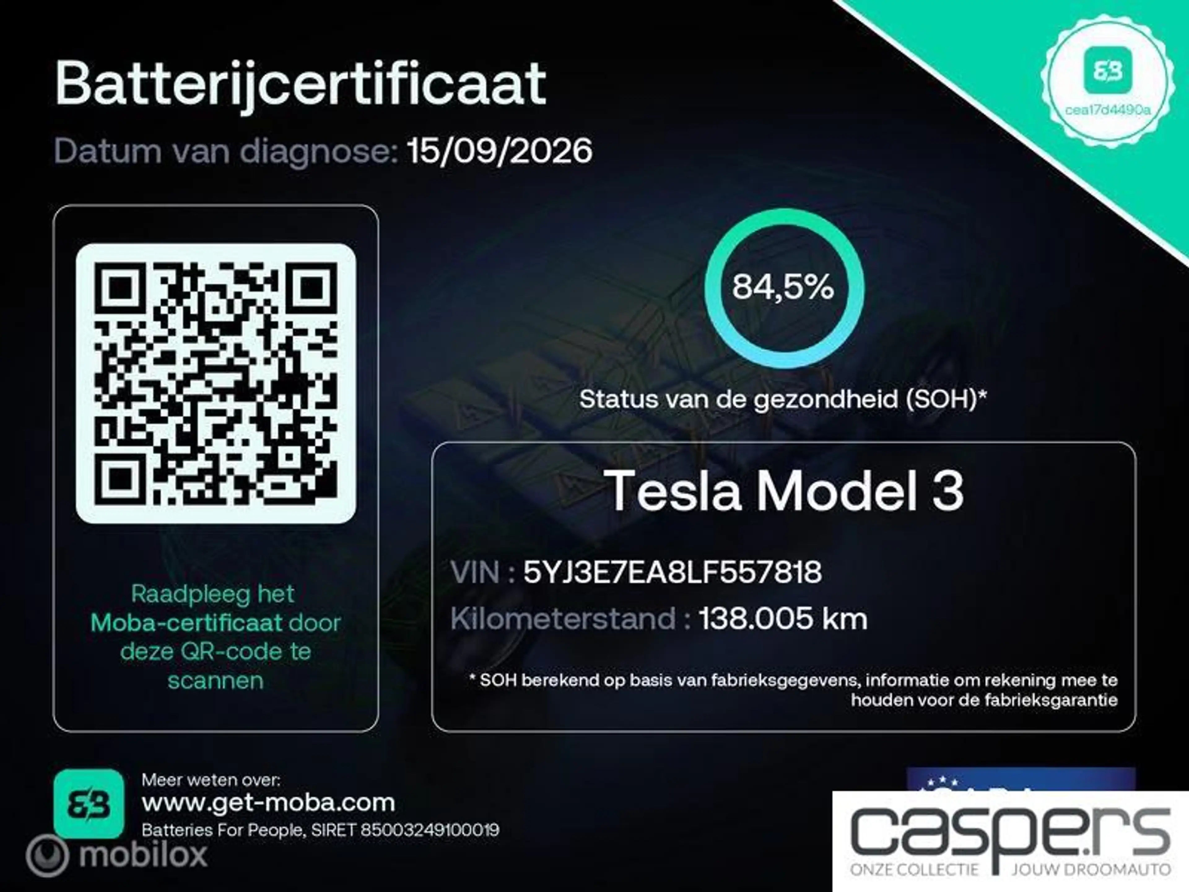 Tesla Model 3 Standard RWD Plus 60 kWh — photo 2
