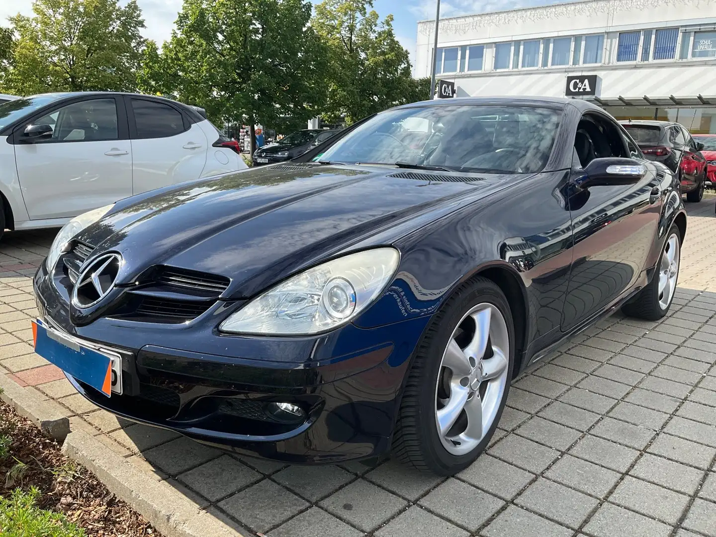 Mercedes-Benz SLK 200 kompressor 163cv BOOK Bleu - 1