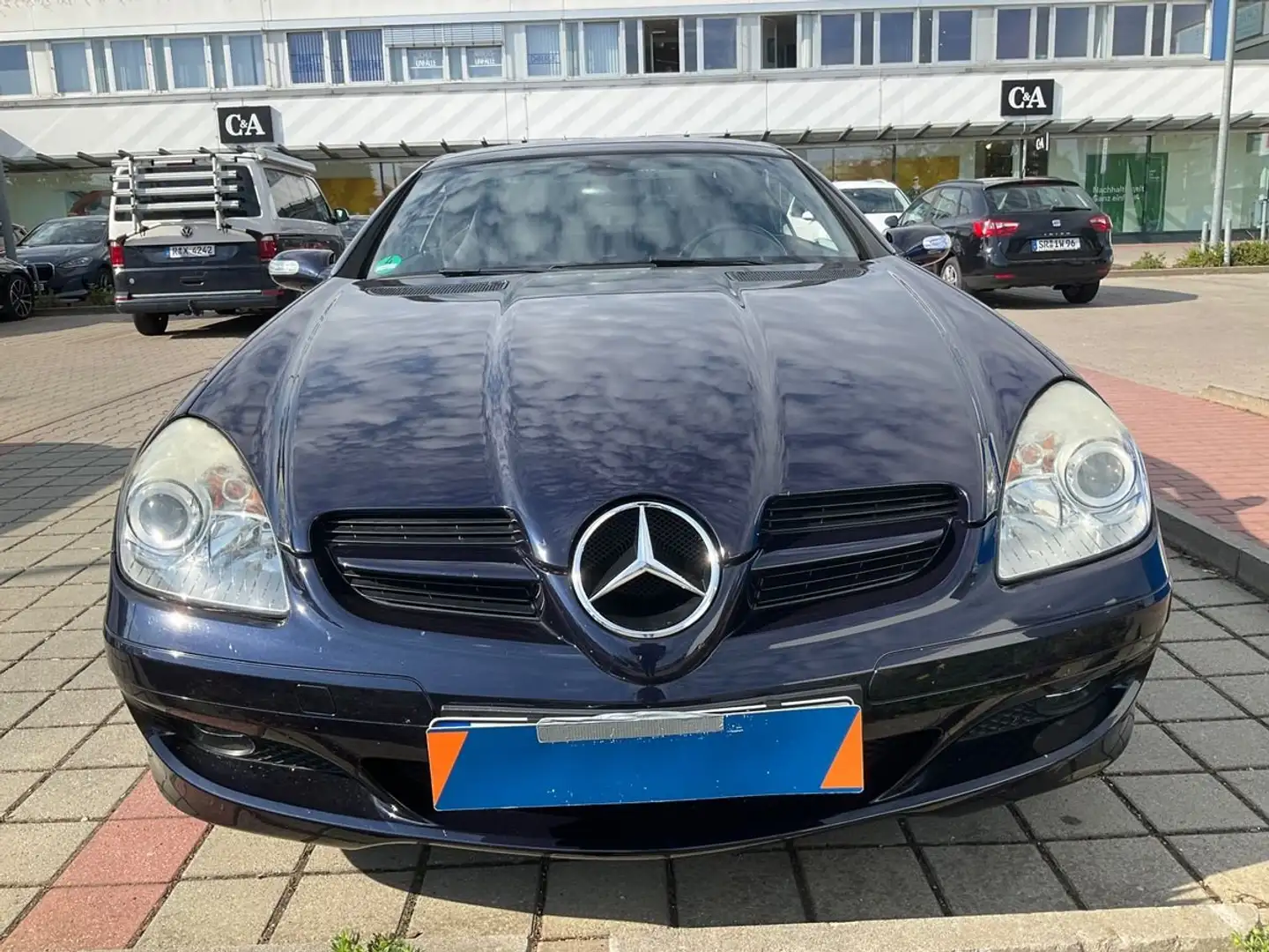 Mercedes-Benz SLK 200 kompressor 163cv BOOK Bleu - 2