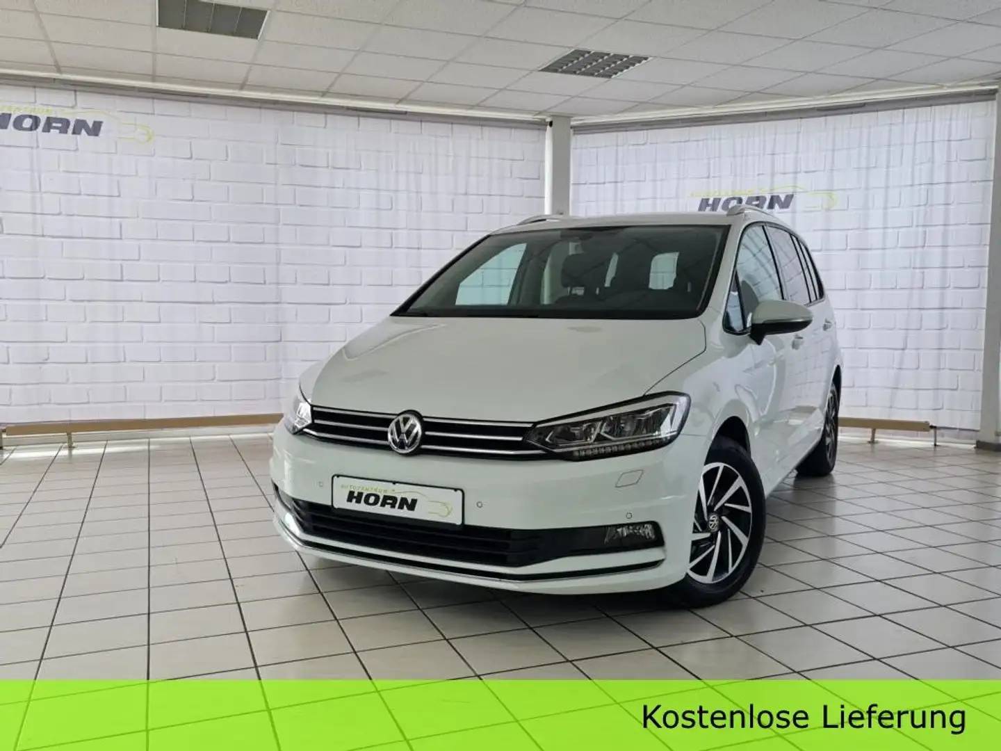 Volkswagen Touran Sound BMT, 7 Sitzer,unfallfrei,LED,Navi,AHK,Kamera Blanc - 1