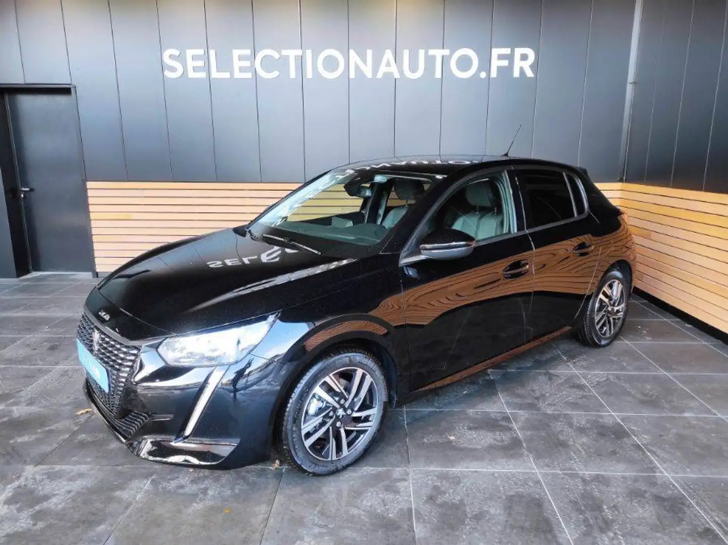 Peugeot 208 II BLUEHDI 100 S&amp;S Allure Noir - 1