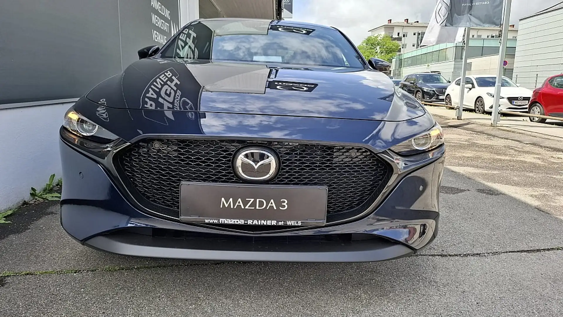 Mazda 3 Mazda3 e-Skyactiv-G140 Nagisa Aut. Blau - 2