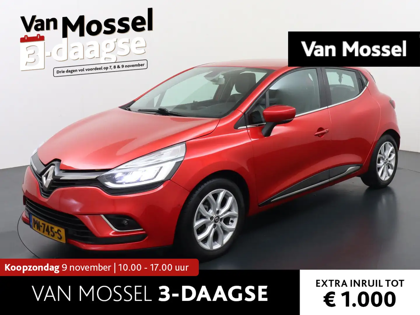 Renault Clio 1.2 TCe Intens | Automaat | Sensoren voor en achte Rood - 1