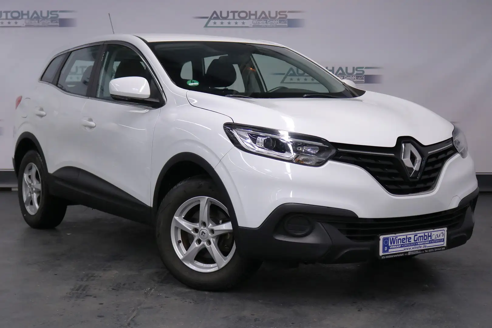 Renault Kadjar Life**PDC*KLIMAAUT*ALU*LED*Steuerkette NEU*u.v.m Weiß - 1