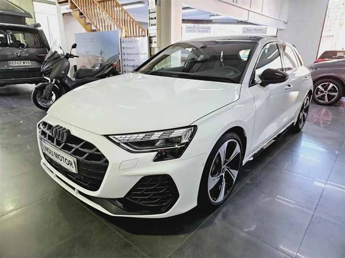 Audi A3 Sportback 35 TDI Black line edition S tronic Blanco - 1