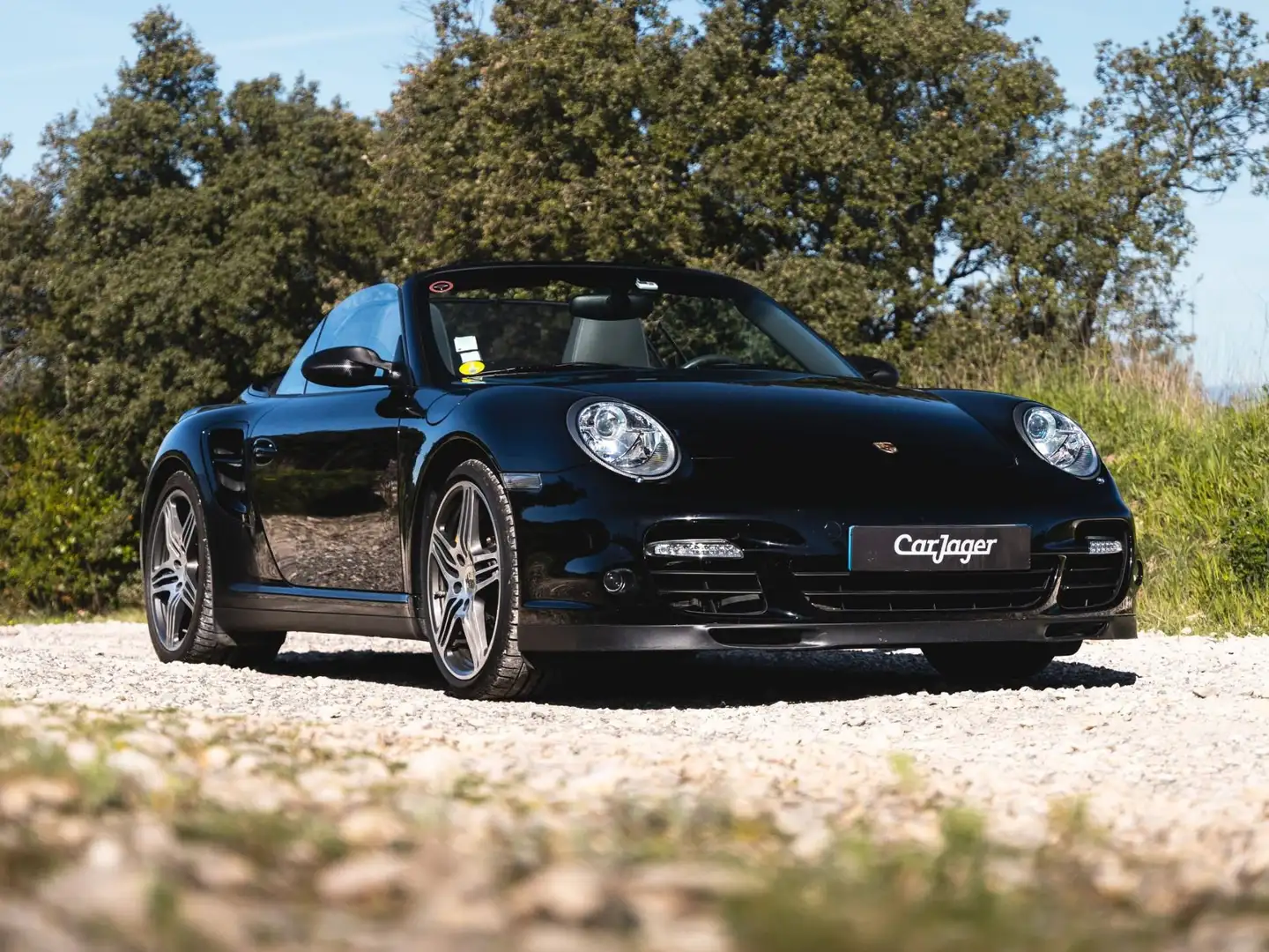 Porsche 911 997 Cabriolet 3.6i Turbo Tiptronic Noir - 1